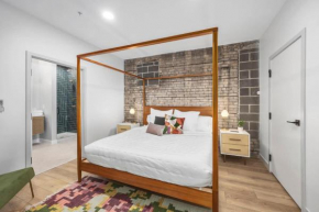 Centrally located private king suite